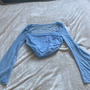 SHEIN Sky Blue Casual Top